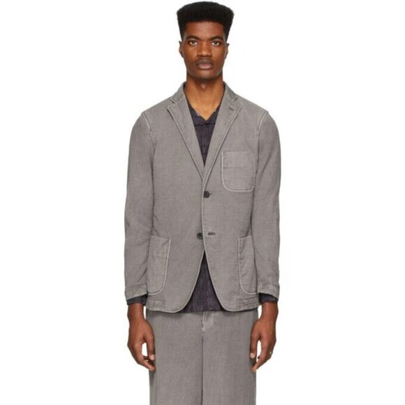 Issey Miyake Men Faded Basic Blazer Size 2 US S Mens Gray - Picture 1 of 16